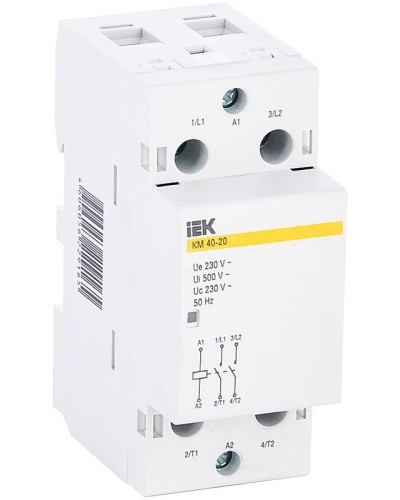 Контактор модульный КМ40-20 AC (MKK11-40-20). Контактор модульный. IEK в Арзамасе