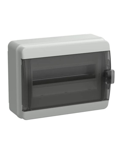 Корпус пластиковый КМПн-12 IP65 TEKFOR (TF5-KP72-N-12-65-K03-K02). Корпус модульный пластиковый черная прозрачная дверь. IEK в Арзамасе