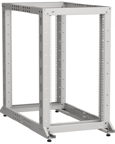 LF35-24U61-2GM. Стойка 2-рамная 24U 600х600-1000мм серая. ITK в Арзамасе