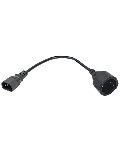 PC-C14D-10CM. Адаптер C14-Schuko. ITK в Арзамасе