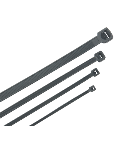 HKB-W48-L200 (100 шт). Хомут кабельный ХКн 4,8х200мм нейлон черный. ITK в Арзамасе