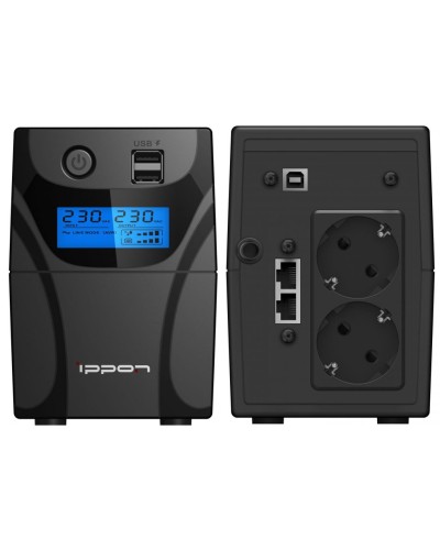 Ippon Back Power Pro II 850 Euro (1005575). Источник бесперебойного питания. Ippon в Арзамасе