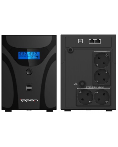 Ippon Smart Power Pro II 1200 Euro (1029740). Источник бесперебойного питания. Ippon в Арзамасе