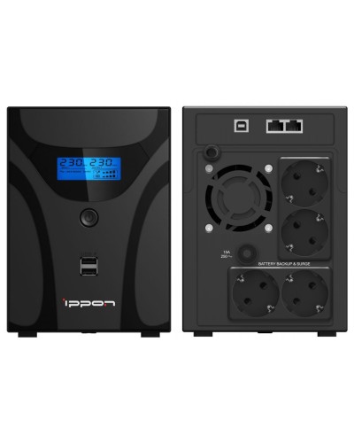 Ippon Smart Power Pro II 1600 Euro (1029742). Источник бесперебойного питания. Ippon в Арзамасе