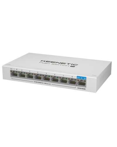 Keenetic KN-4710 (L2) 9х1Гбит/с 8PoE+ 120W. Коммутатор с PoE. KEENETIC в Арзамасе