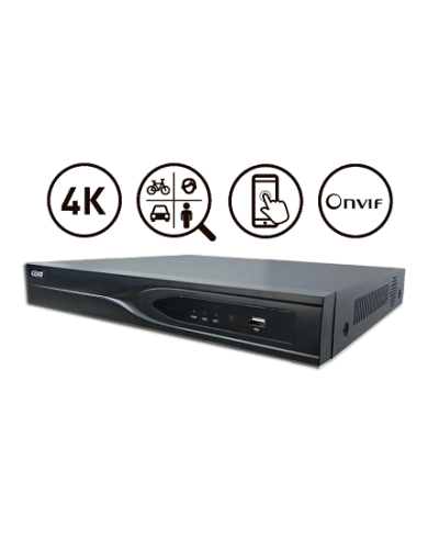 KN-PRO16/2-4K. Видеорегистратор IP 16-канальный. KENO в Арзамасе