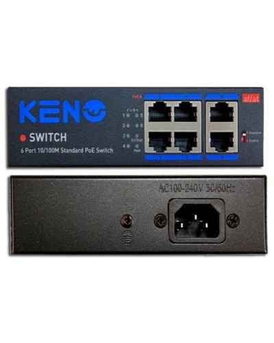 KN-SW402POE+. Коммутатор с питанием по PoE. KENO в Арзамасе