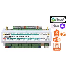 ZONT H-2000+PRO V2. Универсальный контроллер для удаленного управления инженерной системой. MicroLine