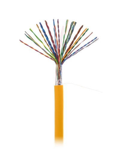 U/UTP 25pair, Cat5, In, LSZH (EC-UU025-5-LSZH-OR-3). Кабель «витая пара» (LAN) для структурированных систем связи. NETLAN в Арзамасе