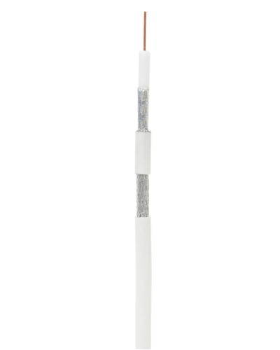RG-11 CCS, In, PVC (EC-C2-21123A-WT-3). Кабель коаксиальный омедненный. NETLAN в Арзамасе