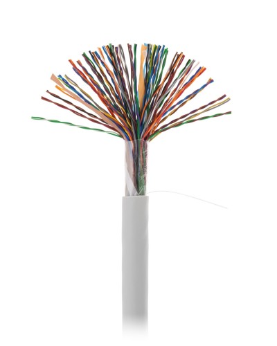 U/UTP 50pair, Cat5, In, PVC (EC-UU050-5-PVC-GY-3). Кабель «витая пара» (LAN) для структурированных систем связи. NETLAN в Арзамасе