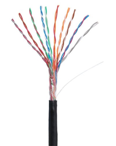 U/UTP 10pair, Cat5, Out, PE (EC-UU010-5-PE-BK-3). Кабель «витая пара» (LAN) для структурированных систем связи. NETLAN в Арзамасе