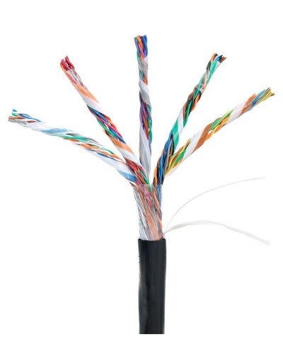 U/UTP 25pair, Cat5, Out, PE (EC-UU025-5-PE-BK-3). Кабель «витая пара» (LAN) для структурированных систем связи. NETLAN в Арзамасе