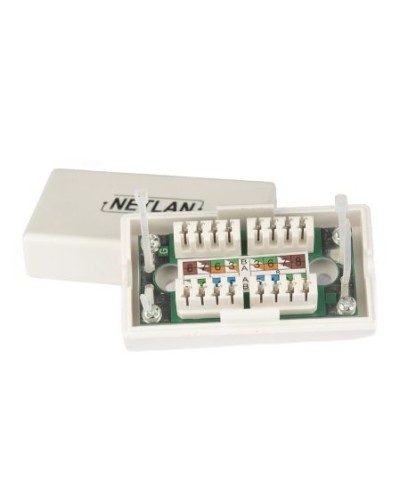 EC-UCB-IDC-UD2-WT-10 (10 шт). Проходной соединитель. NETLAN в Арзамасе
