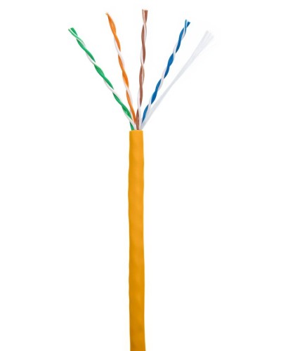 U/UTP 4pair, Cat5e, In, LSZH (EC-UU004-5E-LSZH-OR-1). Кабель «витая пара» (LAN) для структурированных систем связи. NETLAN в Арзамасе