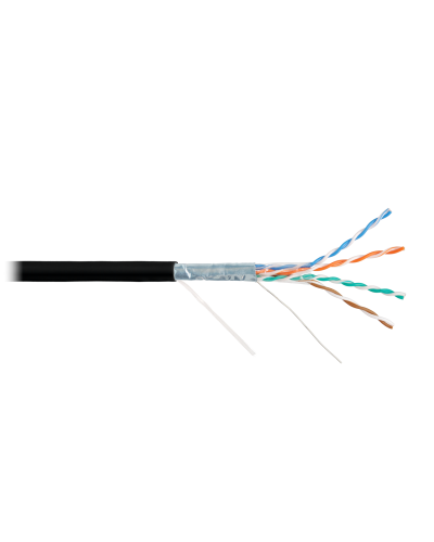 F/UTP 4pair, Cat5e, Solid, In/Out, нг(А)-HF (NMC 9200C-BK). Кабель «витая пара» (LAN) для структурированных систем связи. NIKOMAX в Арзамасе