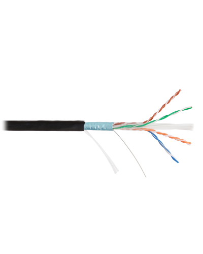 F/UTP 4pair, Cat6a, Solid, In/Out, нг(А)-HF (NMC 4255C-BK). Кабель «витая пара» (LAN) для структурированных систем связи. NIKOMAX в Арзамасе