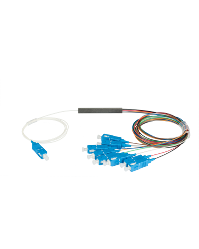 NMF-SPP1X8A1-SCU-M. Сплиттер планарный 1x8, 9/125мкм, SC/UPC, 0.9 мм. NIKOMAX в Арзамасе
