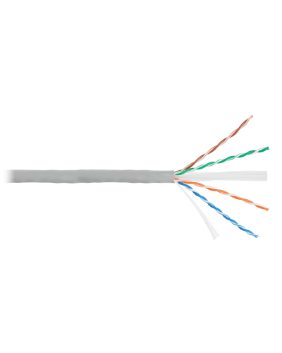 U/UTP 4pair, Cat6, Solid, In, PVC (NMC 4140A-GY). Кабель «витая пара» (LAN) для структурированных систем связи. NIKOMAX в Арзамасе