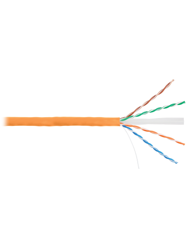 U/UTP 4pair, Cat6a, Solid, In, нг(А)-HF (NMC 9155C-OR). Кабель «витая пара» (LAN) для структурированных систем связи. NIKOMAX в Арзамасе