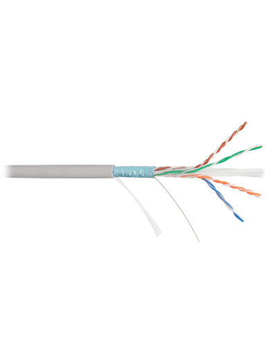 F/UTP 4pair, Cat6, Solid, In, нг(А)-HF (NMC 4240C-GY). Кабель «витая пара» (LAN) для структурированных систем связи. NIKOMAX в Арзамасе