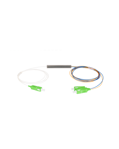 NMF-SPP1X2A1-SCA-M. Сплиттер планарный 1x2, 9/125мкм, SC/APC, 0.9 мм. NIKOMAX в Арзамасе