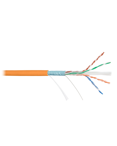 F/UTP 4pair, Cat6a, Solid, In, нг(А)-HF (NMC 4255C-OR). Кабель «витая пара» (LAN) для структурированных систем связи. NIKOMAX в Арзамасе