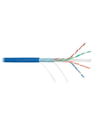 F/UTP 4pair, Cat6, Solid, In, нг(А)-HF (NMC 4240C-BL). Кабель «витая пара» (LAN) для структурированных систем связи. NIKOMAX в Арзамасе