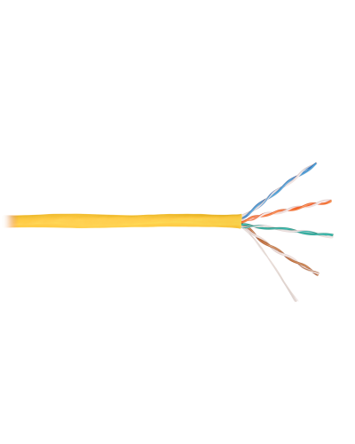 U/UTP 4pair, Cat5e, Solid, In, нг(А)-HF (NMC 4100C-YL). Кабель «витая пара» (LAN) для структурированных систем связи. NIKOMAX в Арзамасе