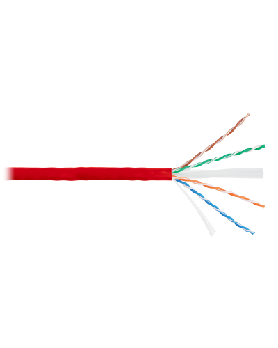 U/UTP 4pair, Cat6, Solid, In, нг(А)-HF (NMC 4140C-RD). Кабель «витая пара» (LAN) для структурированных систем связи. NIKOMAX в Арзамасе