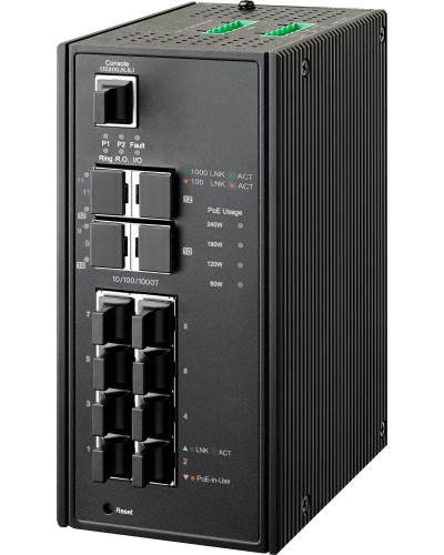 NIS-3500-3412PGE (64PY0804). Коммутатор управляемый с PoE. NSGate в Арзамасе