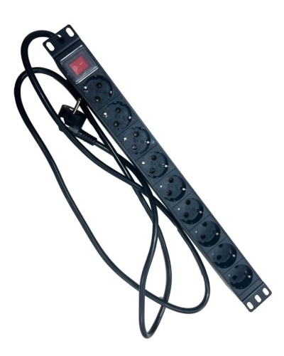 NTSS-PDU-DA2036 гор.размещ. 9xSchuko базовые 16A Schuko 2м. Блок розеток 19. NTSS в Арзамасе