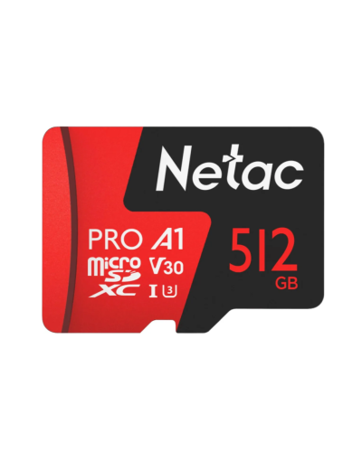 NT02P500PRO-512G-R. Карта памяти microSDXC, 512 ГБ, Class 10. Netac в Арзамасе
