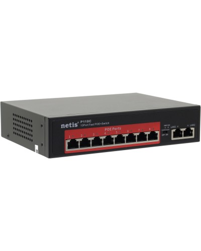 Netis P110C. Коммутатор сетевой PoE неуправляемый. Netis в Арзамасе