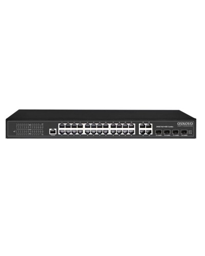SW-8244/L(400W). Коммутатор 24-портовый  Gigabit Ethernet с PoE. OSNOVO в Арзамасе