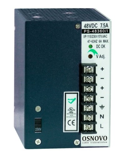 PS-48360/I. Блок питания промышленный. OSNOVO в Арзамасе