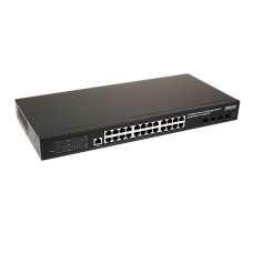 SW-24G4X-2L. Коммутатор без PoE. OSNOVO
