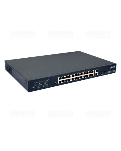 SW-62422(400W). Коммутатор 24-портовый  Fast Ethernet с PoE. OSNOVO в Арзамасе