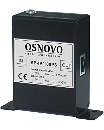 SP-IP/100PS. Устройство грозозащиты цепей Ethernet. OSNOVO в Арзамасе