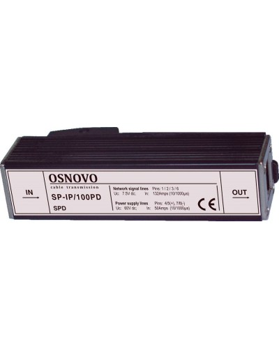 SP-IP/100PD. Устройство грозозащиты цепей Ethernet. OSNOVO в Арзамасе