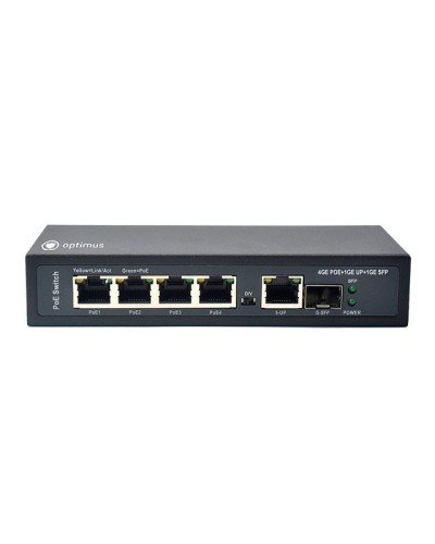 U1E-4G/1G/1S. Коммутатор с PoE . Optimus в Арзамасе
