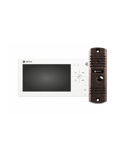 VM-7.0 (w)+ DS-700L (медь). Комплект видеодомофона. Optimus в Арзамасе
