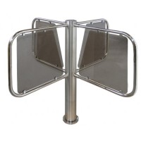 PERCo-RTD-03S. Турникет электромеханический полуростовой с преграждающими створками. PERCo