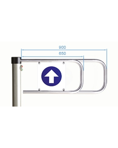 PERCo-ASG-900. Створка для калитки. PERCo в Арзамасе