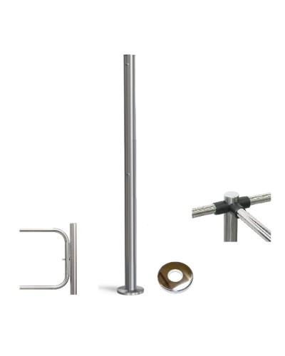PERCo-BH02 2-16 с крышкой. Стойка с отверстием под стопорный механизм поворотной секции. PERCo в Арзамасе
