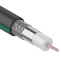 SAT 703 B, Cu/Al/Al, 75%, 75 Ом, 100 м, черный OUTDOOR. PROconnect. (01-2436-1). Кабель коаксиальный радиочастотный. PROCONNECT
