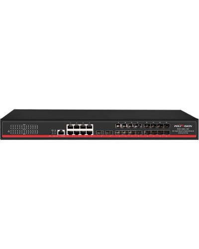 PND-M8G-18F. Коммутатор управляемый оптический 26 портовый. Polyvision в Арзамасе