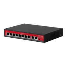 PND-08P-2M-BT1 (120W). Коммутатор AI 10-портовый с функцией PoE. Polyvision