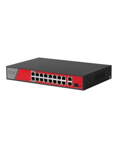 PND-16P-2G1F-BT2 (300W). Коммутатор гибридный 16+2+1 с PoE. Polyvision в Арзамасе