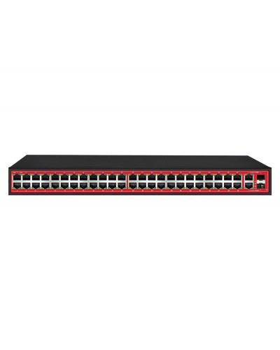 PND-48P-2G2F (700W). Коммутатор неуправляемый 50-портовый с функцией PoE. Polyvision в Арзамасе